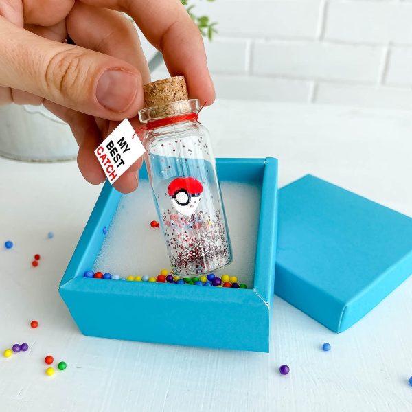 Cute Anniversary Present For Girlfriend or Boyfriend Unique Game Inspired Romantic Bottle Anniversary Love Wish Jar (Craft Box My Best Catch) - Image 7