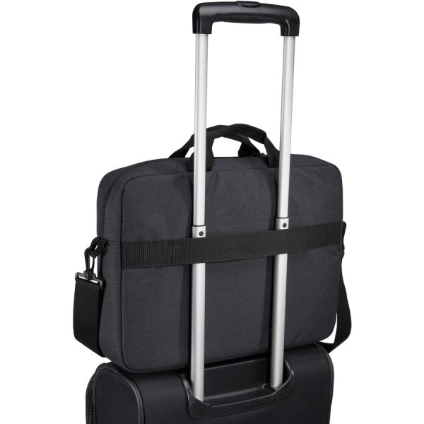 Case Logic Huxton HUXA-215 Carrying Case (Attaché) for 15.6" Notebook, Accessories, Tablet PC - Black - Image 5