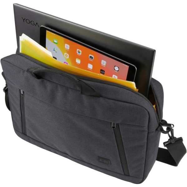Case Logic Huxton HUXA-215 Carrying Case (Attaché) for 15.6" Notebook, Accessories, Tablet PC - Black - Image 8
