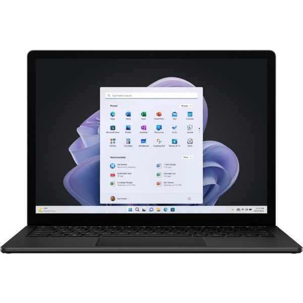 Microsoft Surface Laptop 5 13.5" Touchscreen Notebook - Intel Core i5 12th Gen i5-1245U - Intel Evo Platform - 8 GB - 512 GB SSD - English Keyboard - Matte Black - Image 9