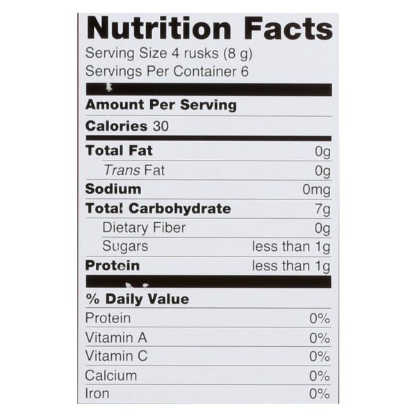 Baby Mum Mum Baby Teething Rice Rusk Apple And Pumpkin Flavored Rice Snack  - Case of 6 - 1.76 OZ - Image 3