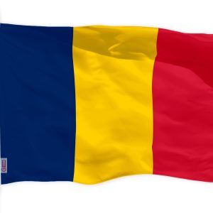 Chad (Chadian) Flag | 3x5 feet | Printed 150D Indoor/Outdoor, Vibrant Colors, Brass Grommets, Quality Polyester, Much Thicker More Durable Than 100D 75D Polyester
