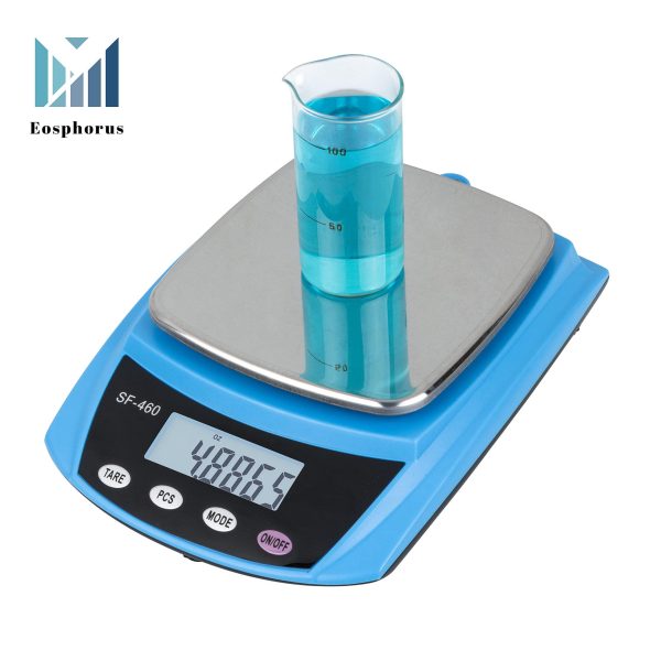 Ounce Carat and Gram Scale 0.01g Accuracy 600 g Capacity Analytical Science Lab Scale Laboratory Accurate Balance   USB Charger and AC DC Adapter Included - Image 2