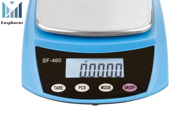 Ounce Carat and Gram Scale 0.01g Accuracy 600 g Capacity Analytical Science Lab Scale Laboratory Accurate Balance   USB Charger and AC DC Adapter Included - Image 5