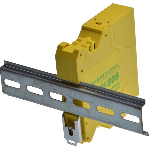 Brainboxes Industrial Compact Ethernet 5 Port Switch DIN Rail Mountable - Image 2