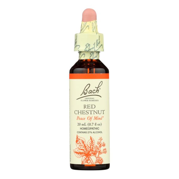 Bach Flower Remedies Essence Red Chestnut - 0.7 fl oz - Image 2