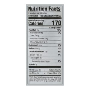 Boulder Canyon - Chip Sea Salt & Avo Oil - Case of 12-6 OZ