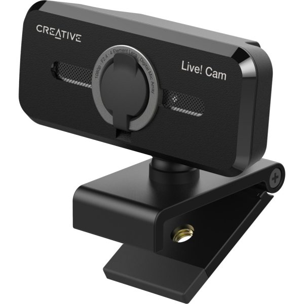 Creative Live! Cam Sync 1080p V2 Webcam - 2 Megapixel - 30 fps - Black - USB 2.0 - 1 Pack(s) - Image 2