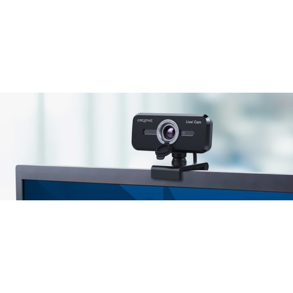 Creative Live! Cam Sync 1080p V2 Webcam - 2 Megapixel - 30 fps - Black - USB 2.0 - 1 Pack(s) - Image 8