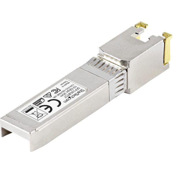StarTech.com MSA Uncoded SFP+ Module - 10GBASE-T - 10GE Gigabit Ethernet SFP+ SFP to RJ45 Cat6/Cat5e Transceiver Module - 30m - Image 5
