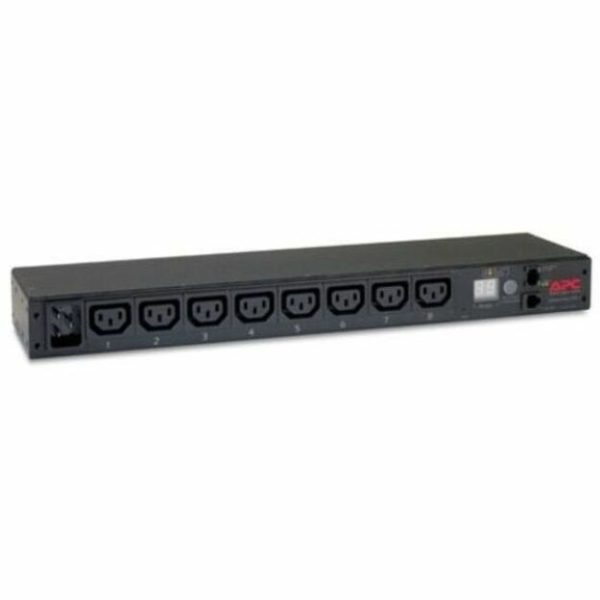 APC by Schneider Electric Rack PDU, Metered, 1U, 16A, 208/230V, (8) C13 - Image 2
