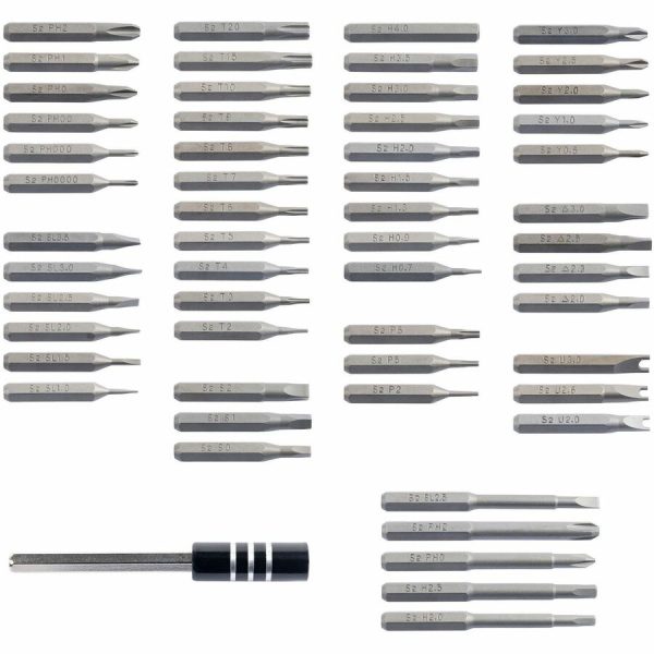 StarTech.com 55-Bit Electric Precision Screwdriver Set, Cordless/Battery Powered, Magnetic Bit Driver Kit for Laptop/Computer/Phone Repair - Image 8