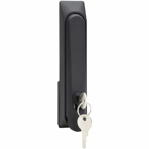 Eaton Tripp Lite Series SmartRack Locking Door Handle for Server Rack Cabinets - Front and Back Doors, SFIC Lock Core, 2 Keys - Image 8