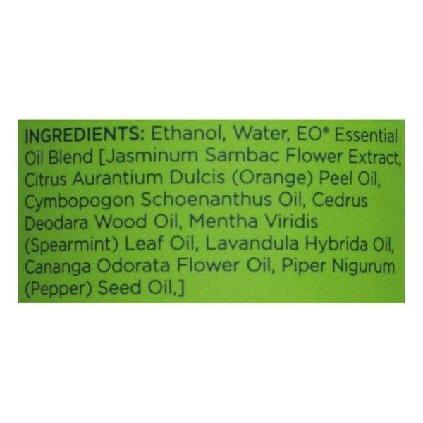 Eo Products - Deodorant Spry Jasmine Verbena - 1 Each-4 FZ - Image 2