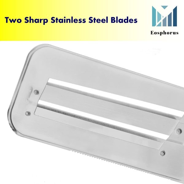 Cabbage Shredder Cabbage Slicer Knife Cabbage Cutter for Sauerkraut Coleslaw with Two Sharp Stainless Steel Blades - Image 3