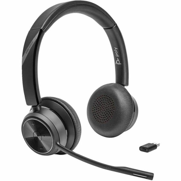 Poly Savi 7320 UC Stereo DECT 1920-1930 MHz Headset - Image 2