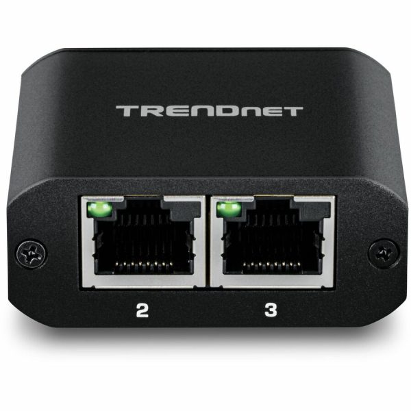 TRENDnet 2-Port Gigabit Splitter with USB Type C Power, TEG-102S, Splits One Network Connection Into Two, USB Type C Power Cable Included, NDAA & TAA Compliant - Image 4