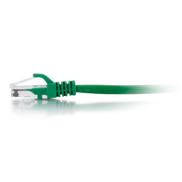 C2G 8ft Cat6a Snagless Unshielded (UTP) Ethernet Cable - Cat6a Network Patch Cable - PoE - Green - Image 3
