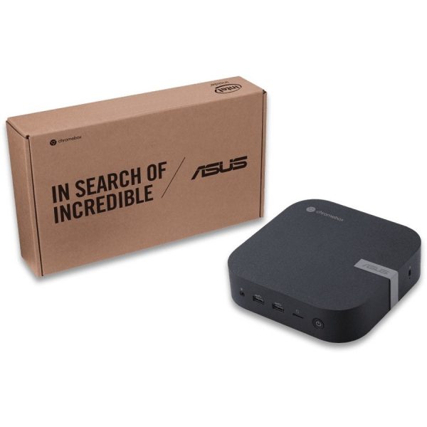 Asus Chromebox 5 CHROMEBOX5-S5055UN Chromebox - Intel Core i5 12th Gen i5-1240P - 8 GB - 128 GB SSD - Mini PC - Eco Black - Image 3