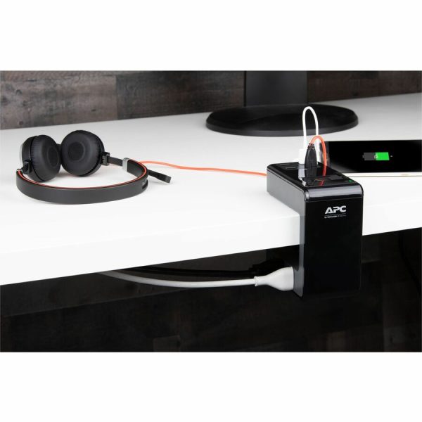 APC by Schneider Electric SurgeArrest Essential 6-Outlet Surge Suppressor/Protector - Image 4