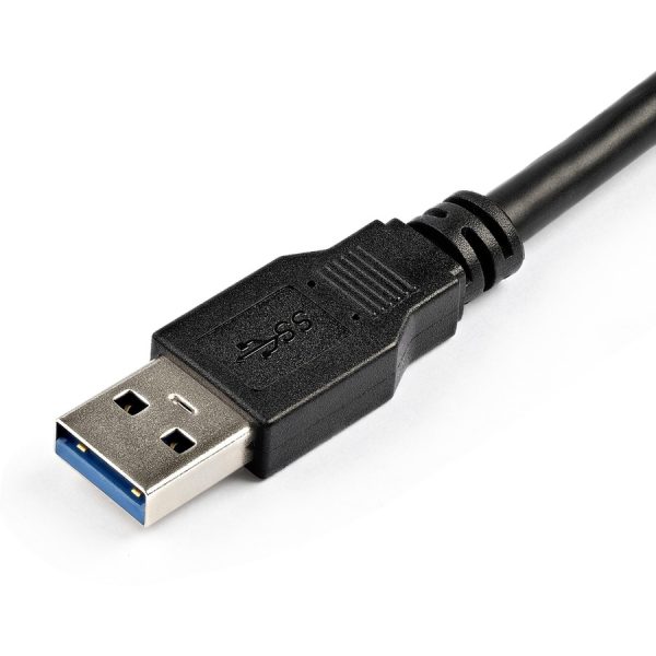 StarTech.com 2m Black SuperSpeed USB 3.0 (5Gbps) Extension Cable A to A - M/F - Image 2