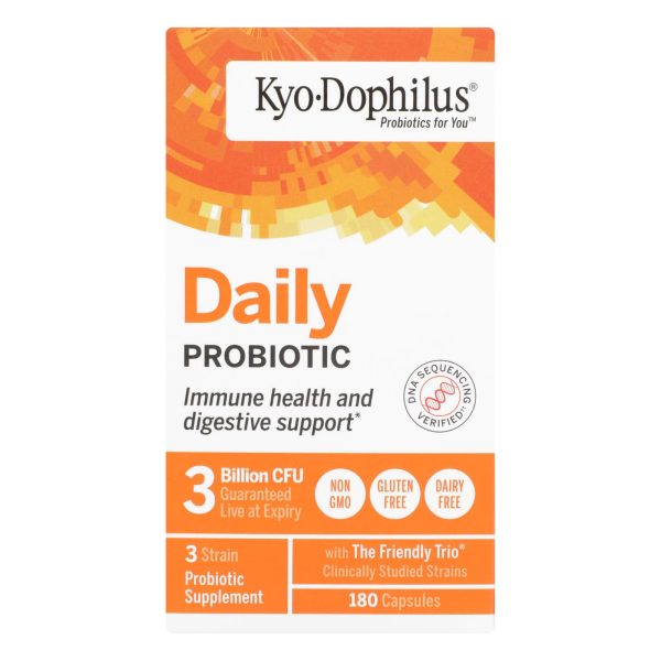 Kyolic - Kyo-Dophilus Digestion and Immune Health - 180 Capsules - Image 2