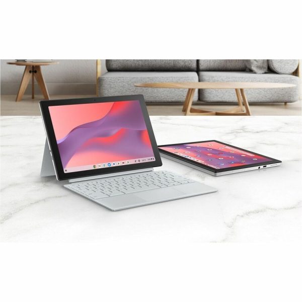 Asus Chromebook Detachable CM3 CM3001DM2A-YN44T-S 10.5" Touchscreen Rugged Detachable 2 in 1 Chromebook - WUXGA - Octa-core (ARM Cortex A76 + Cortex A55) - 4 GB - 64 GB Flash Memory - Fog Silver - Image 9