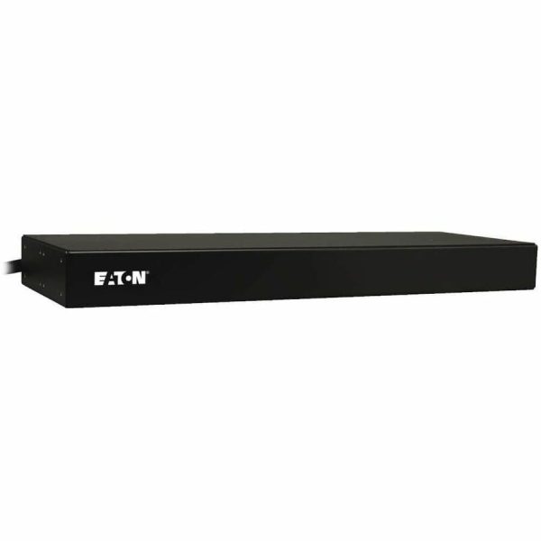 Eaton 1.9kW Single-Phase Monitored PDU, 120V Outlets (8 5-15/20R), L5-20P/5-20P Adapter, 12 ft. (3.66 m) Cord, 1U Rack-Mount, LX Platform Interface, TAA - Image 4