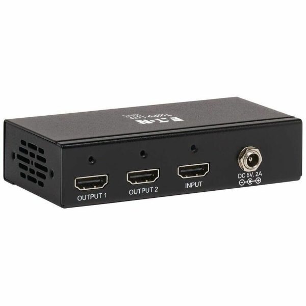 Eaton Tripp Lite Series 2-Port HDMI Splitter - 4K @ 60 Hz, 4:4:4, Multi-Resolution Support, HDR, HDCP 2.2, TAA - Image 3