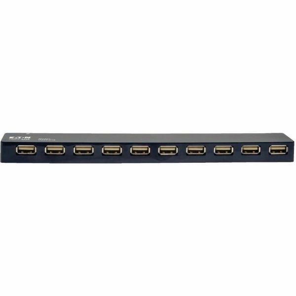 Eaton Tripp Lite Series 10-Port USB 2.0 Hub, Black - Image 3