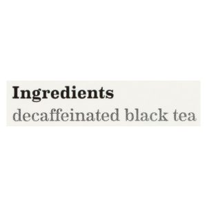 Bigelow Tea English Teatime Decaffeinated Black Tea - Case of 6 - 20 Bags