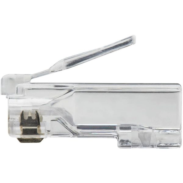 Eaton Tripp Lite Series Cat6 RJ45 Pass-Through UTP Modular Plug, 50 Pack, TAA - Image 2