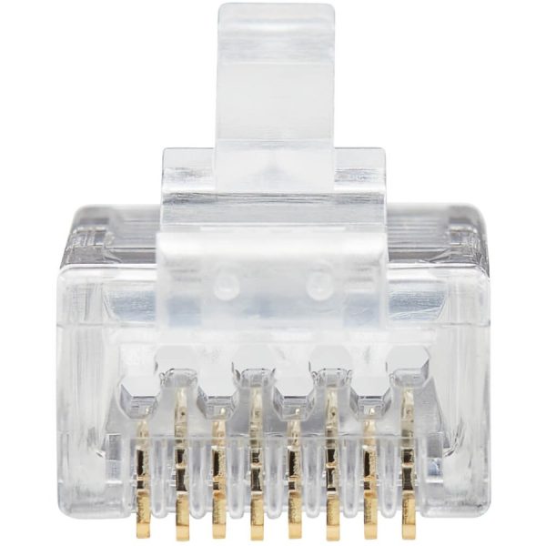 Eaton Tripp Lite Series Cat6 RJ45 Pass-Through UTP Modular Plug, 50 Pack, TAA - Image 4