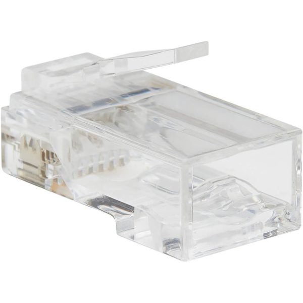 Eaton Tripp Lite Series Cat6 RJ45 Pass-Through UTP Modular Plug, 50 Pack, TAA - Image 5