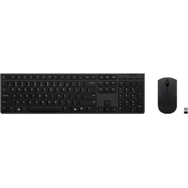 Lenovo Professional Wireless Rechargeable Combo Keyboard and Mouse-US English - Image 3