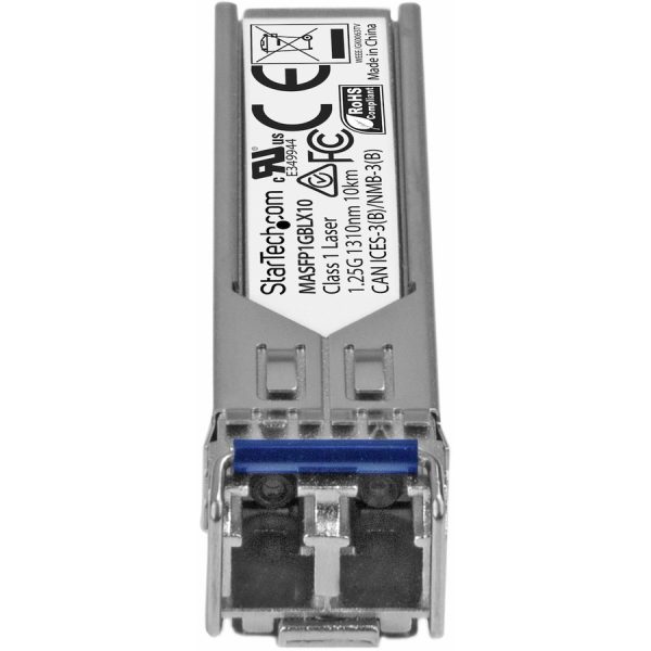 StarTech.com Cisco Meraki MA-SFP-1GB-LX10 Comp. SFP Module - 1000BASE-LX - 1GbE Gigabit Ethernet SFP Single Mode Fiber SMF Optic Transceiver - Image 2