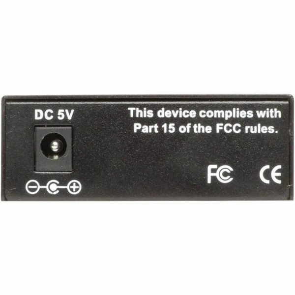 Eaton Tripp Lite Series Gigabit Multimode Fiber to Ethernet Media Converter, 10/100/1000 to 1000BaseLX SC, 2km, 1310nm - Image 2