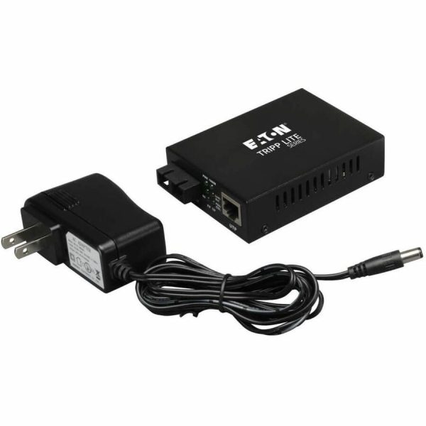Eaton Tripp Lite Series Gigabit Multimode Fiber to Ethernet Media Converter, 10/100/1000 to 1000BaseLX SC, 2km, 1310nm - Image 4