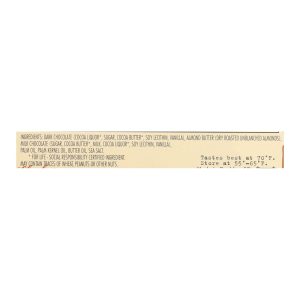 Chocolove Xoxox - Dark Chocolate Bar - Salted Almond Butter - Case of 10 - 3.2 oz
