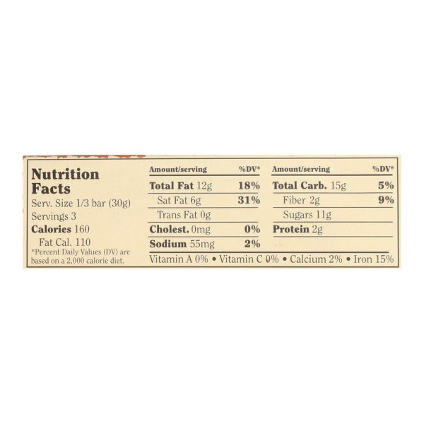 Chocolove Xoxox - Dark Chocolate Bar - Salted Almond Butter - Case of 10 - 3.2 oz - Image 3