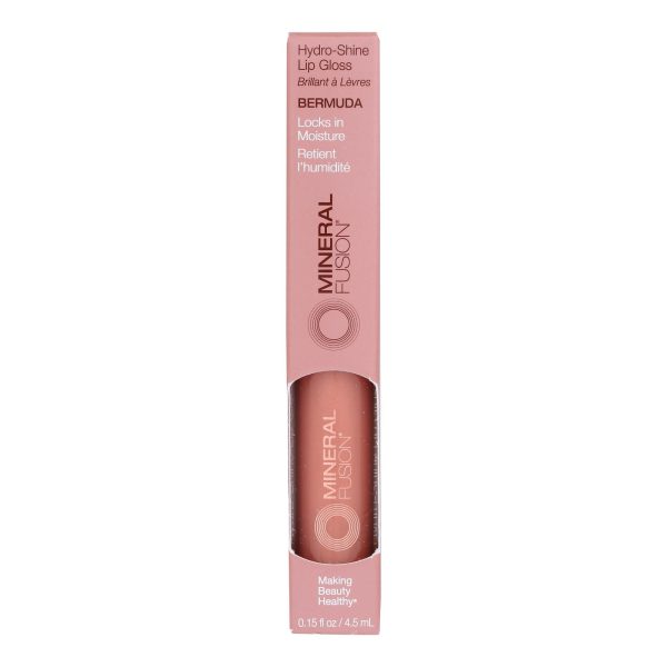 Mineral Fusion - Hydro Shne Lip Gls Bermud - 1 Each-.15 FZ - Image 2