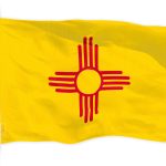 New Mexico State Flag 150D Printed Polyester 3x5 Ft