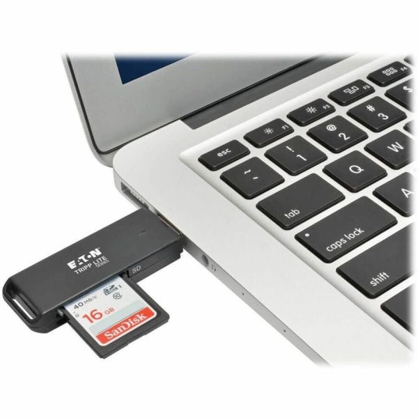 Eaton Tripp Lite Series USB 3.0 SuperSpeed SD/Micro SD Memory Card Media Reader - Image 2