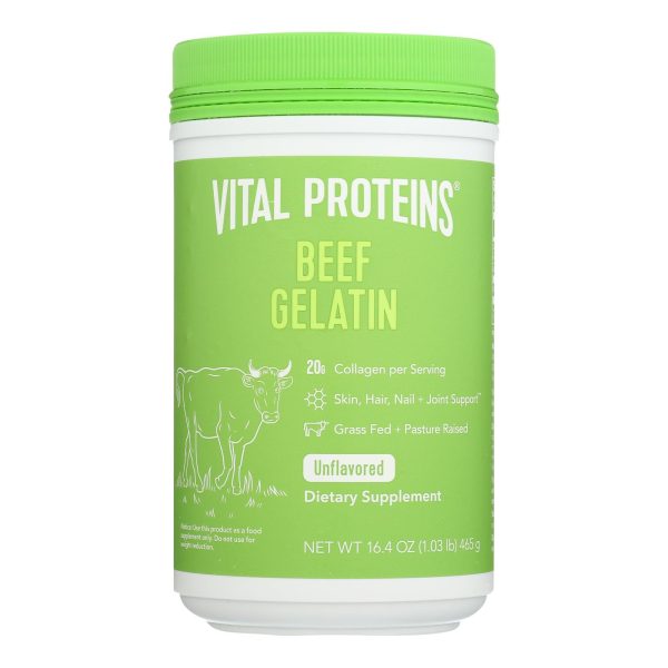 Vital Proteins - Beef Gelatin - 1 Each-16.4 OZ