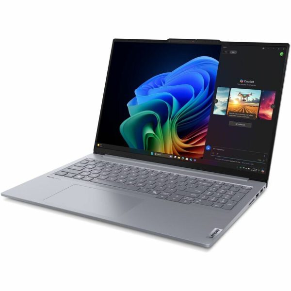 Lenovo ThinkBook 16 G7 QOY 21NH000JUS 16" Copilot+ PC Notebook - WUXGA - Qualcomm Snapdragon X Plus X1P-42-100 - 16 GB - 512 GB SSD - English (US) Keyboard - Luna Gray - Image 5