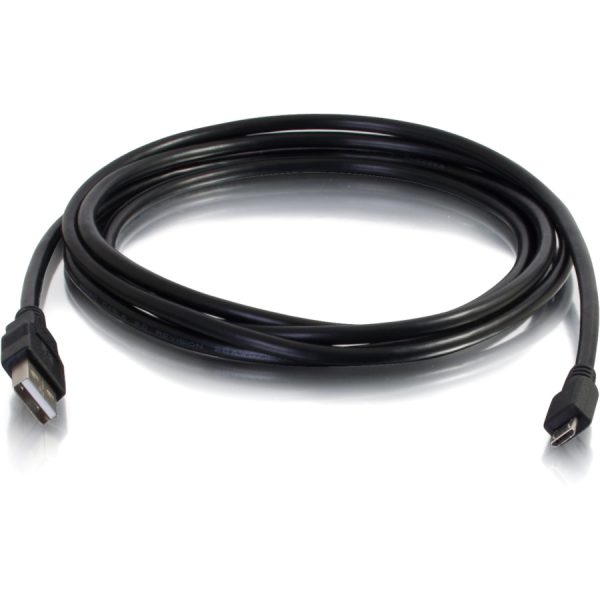 C2G 1ft USB Cable - USB Cable - USB A to USB Micro B - M/M - Image 3