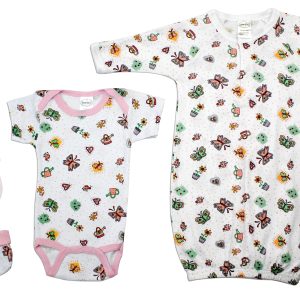 Newborn Baby Girls 6 Pc  Baby Shower Gift Set Ls_0085