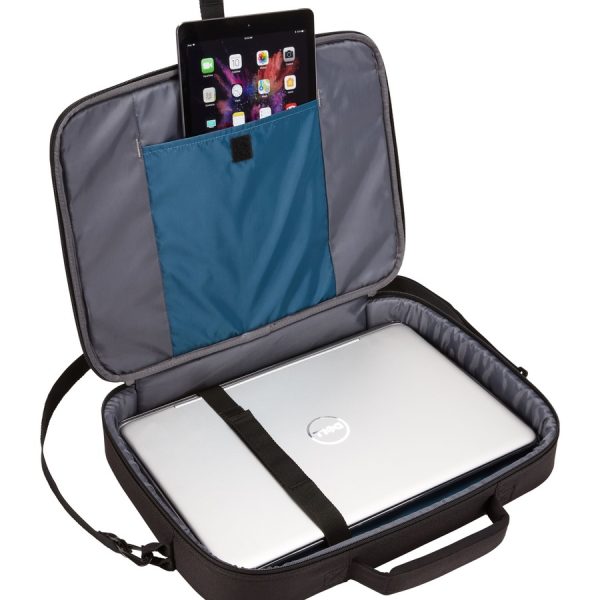 Case Logic Advantage ADVB-116 Carrying Case (Briefcase) for 10.1" to 15.6" Notebook, Tablet PC, Pen, Electronic Device - Black - Image 2