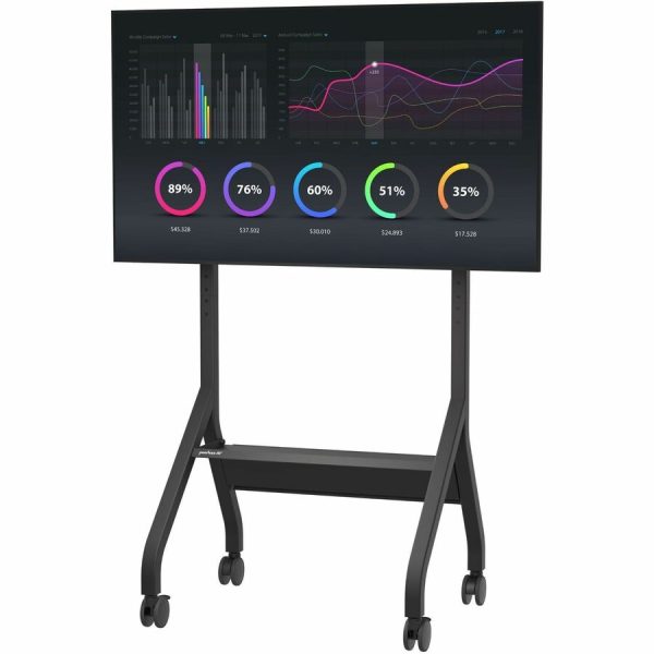 Peerless-AV® SmartMount® Flat Panel Cart for 55" to 110"+ Displays - Image 2