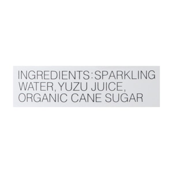 Kimino - Sparkling Yuzu - Case of 12 - 8.45 OZ - Image 3